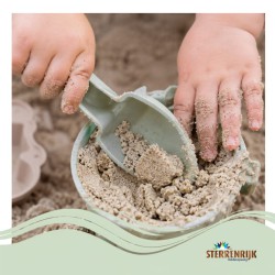 spelen met zand